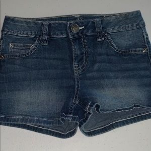 4/$20 - Justice denim shorts